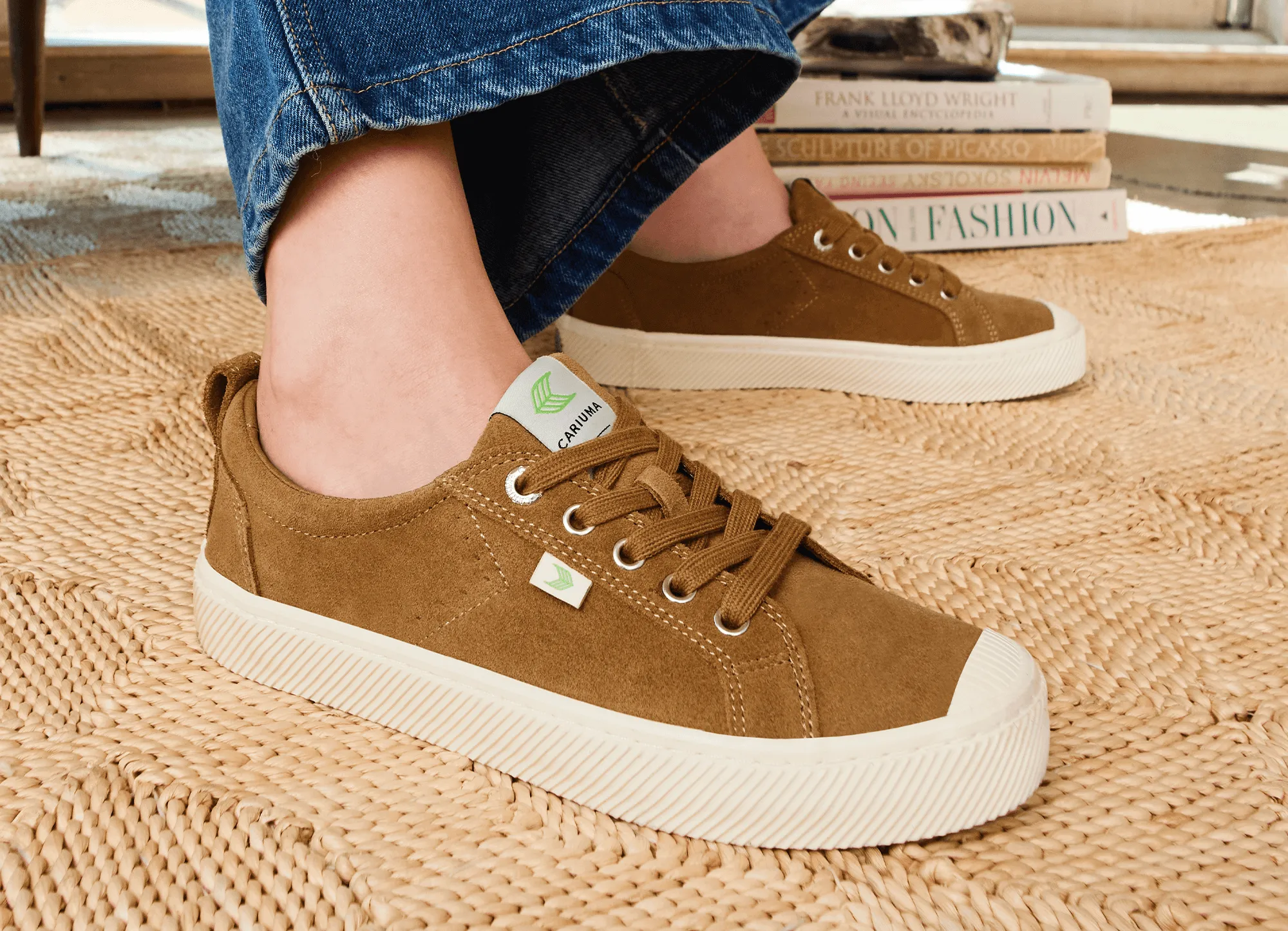 OCA Low Blue Mirage Suede Sneaker Women