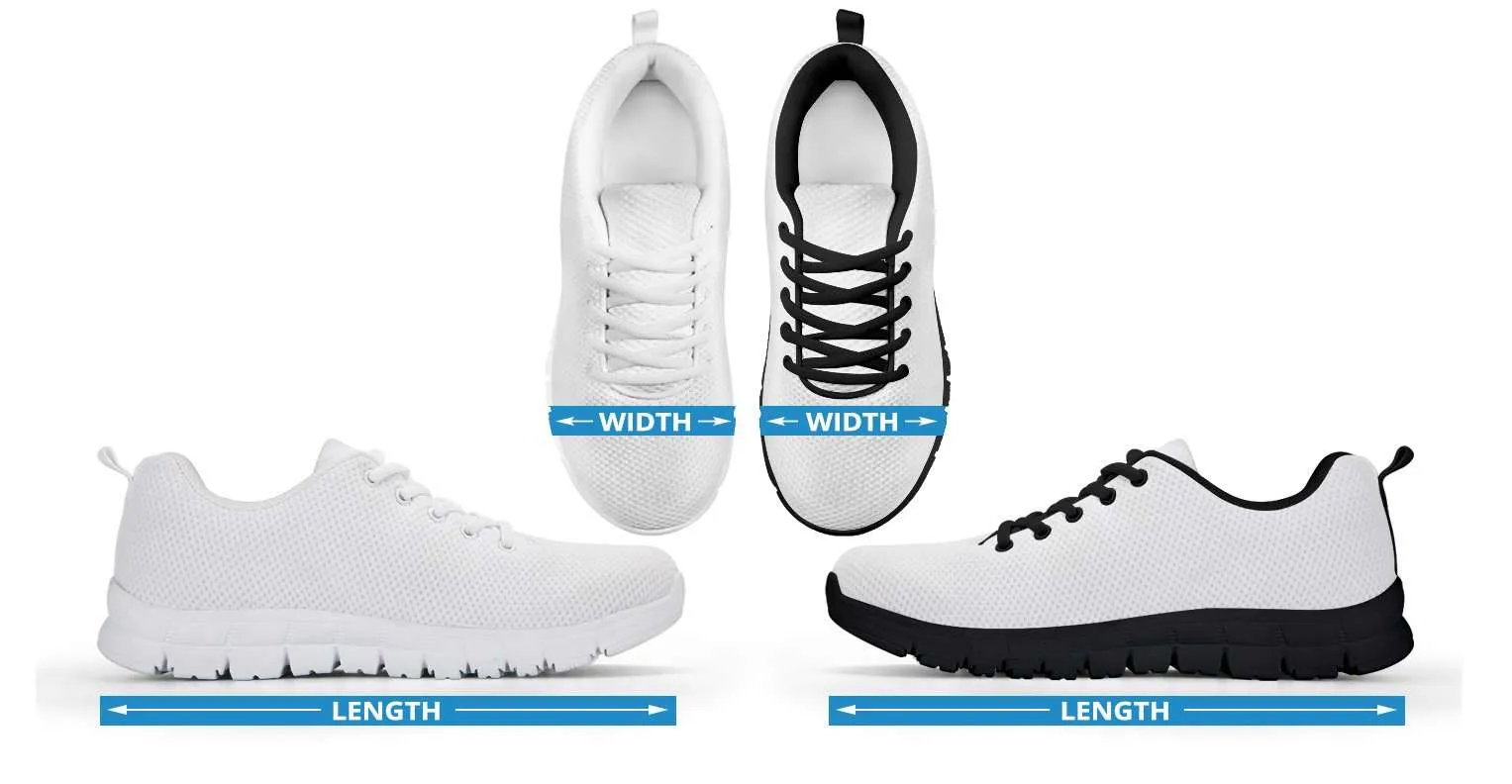 #OnTheProwl Detroit Fan Mesh Fabric Running Shoes