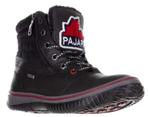 Pajar Men's Tavin 2.0 Size 10 Black Leather With Ballistic Nylon Waterproof Snow Boots