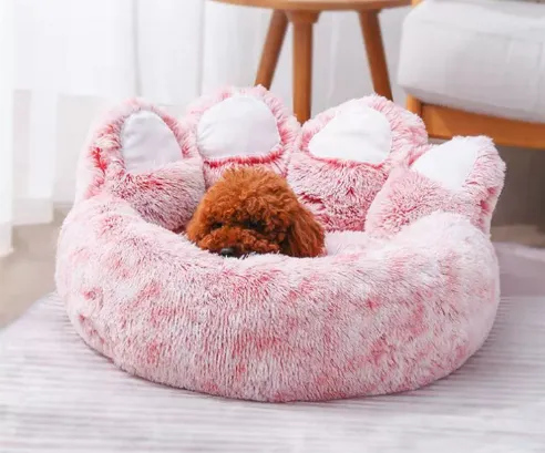 Plush Paw Bed