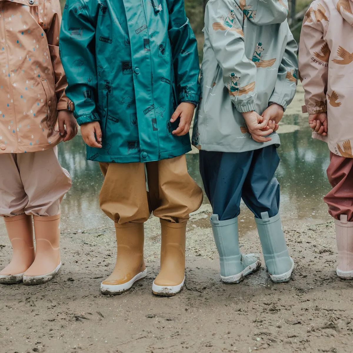 Rain Boots (Moss)