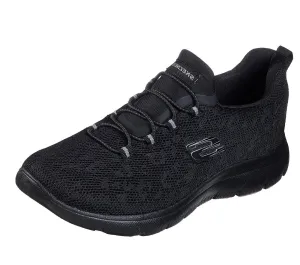 Skechers Womens Slip On Trainers - Black