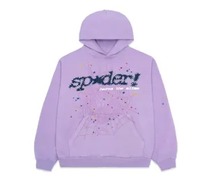 SP5DER ACAI HOODIE PURPLE