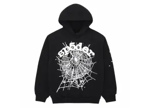 SP5DER OG WEB HOODIE BLACK