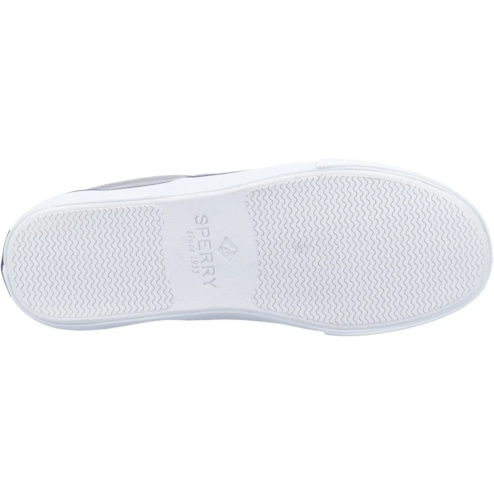 Sperry Mens Striper II CVO Canvas Trainers - Grey