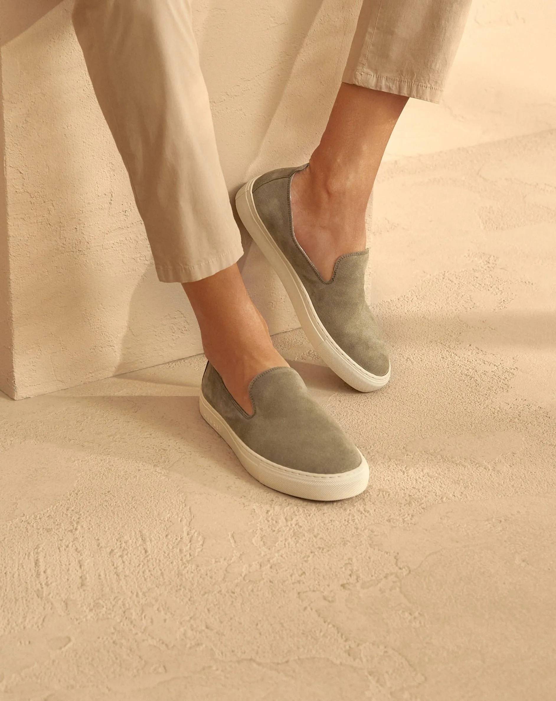 Suede Slip-On - R44SP - Hamptons Forest