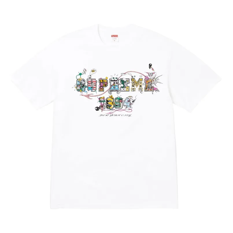 Supreme Varsity Tee White