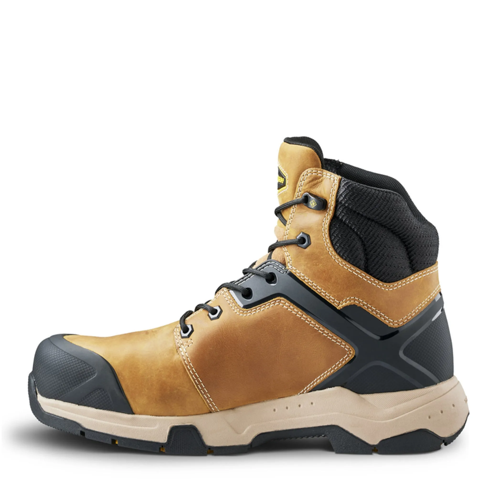 Terra Men's Carbine Safety Work Boots 6" Leather Waterproof Composite Toe | Sizes 7-15