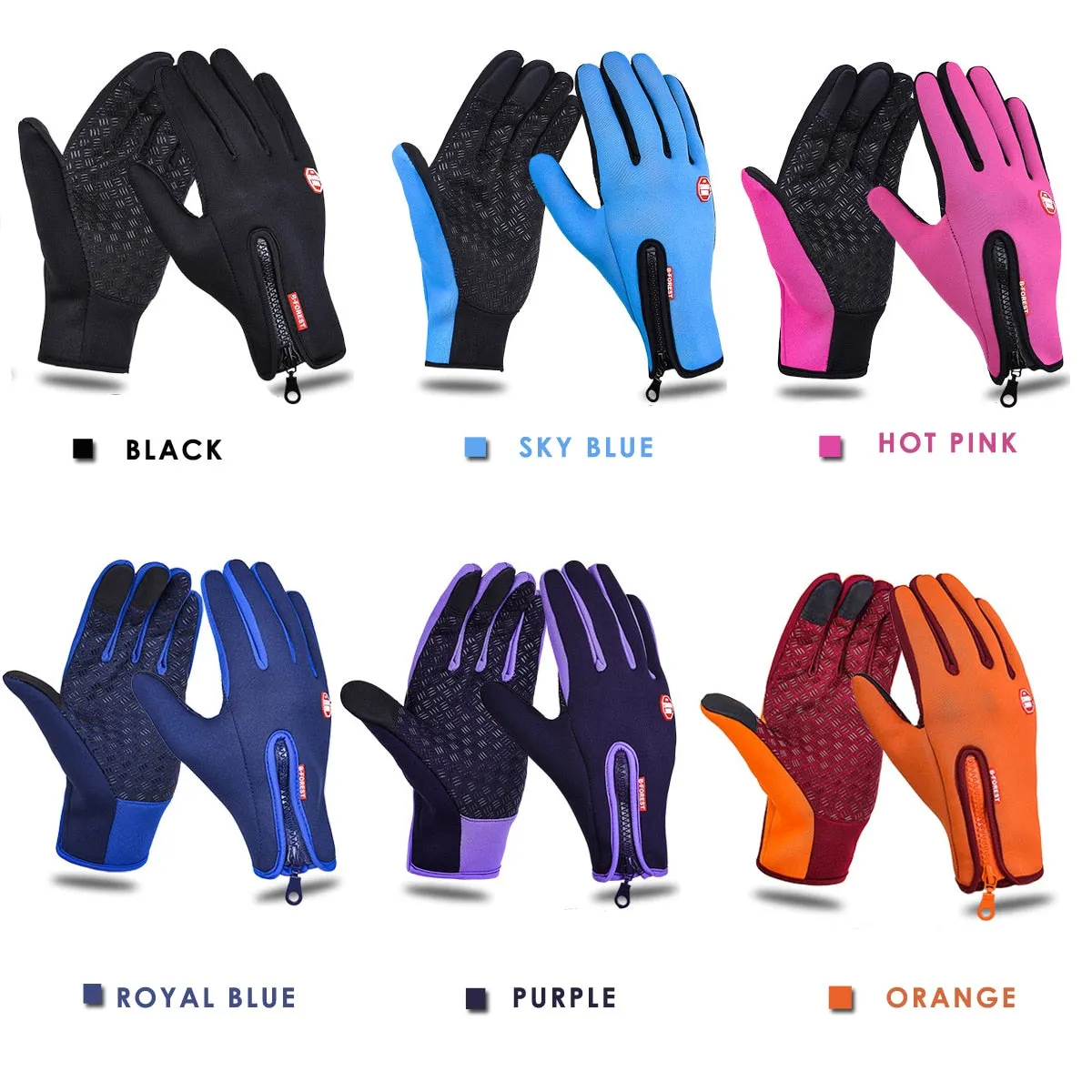Touchscreen Gloves Thermal Waterproof - Cycling Skiing Outdoors Camping Hiking Motorcycle Sports