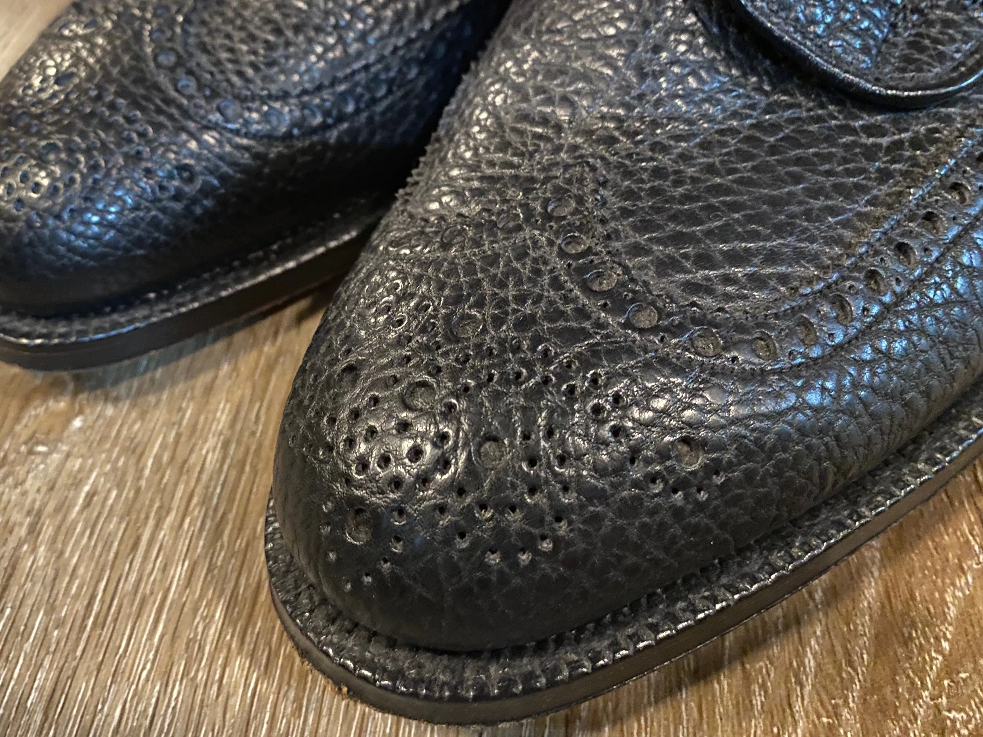 Wingtip Brogue Church's Derby Shoes 6M 38/39 (England) SOLD
