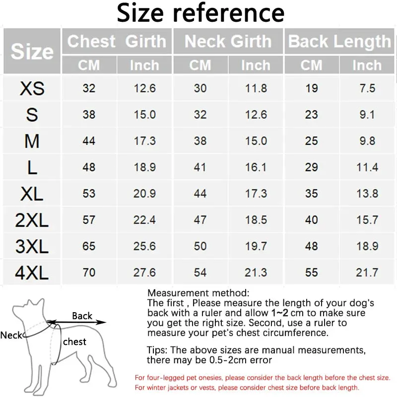 Winter Plush Dog Jumpsuit - Cozy Pet Pajamas for Small to Medium Dogs and Cats