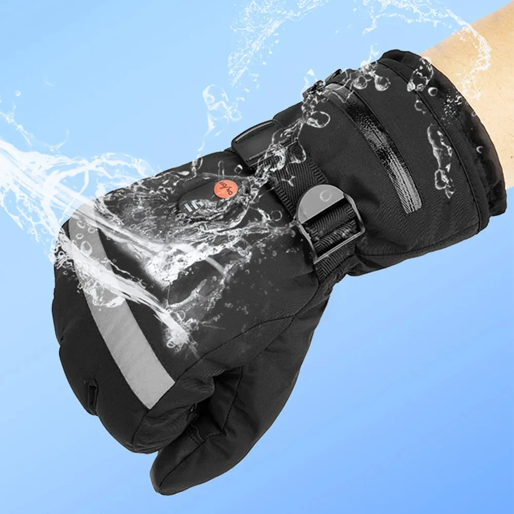 Winter thermal heated waterproof gloves - Rechargeable
