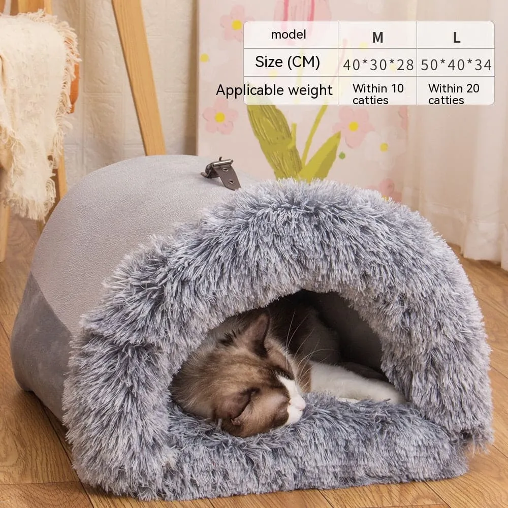 winter warm dog nest