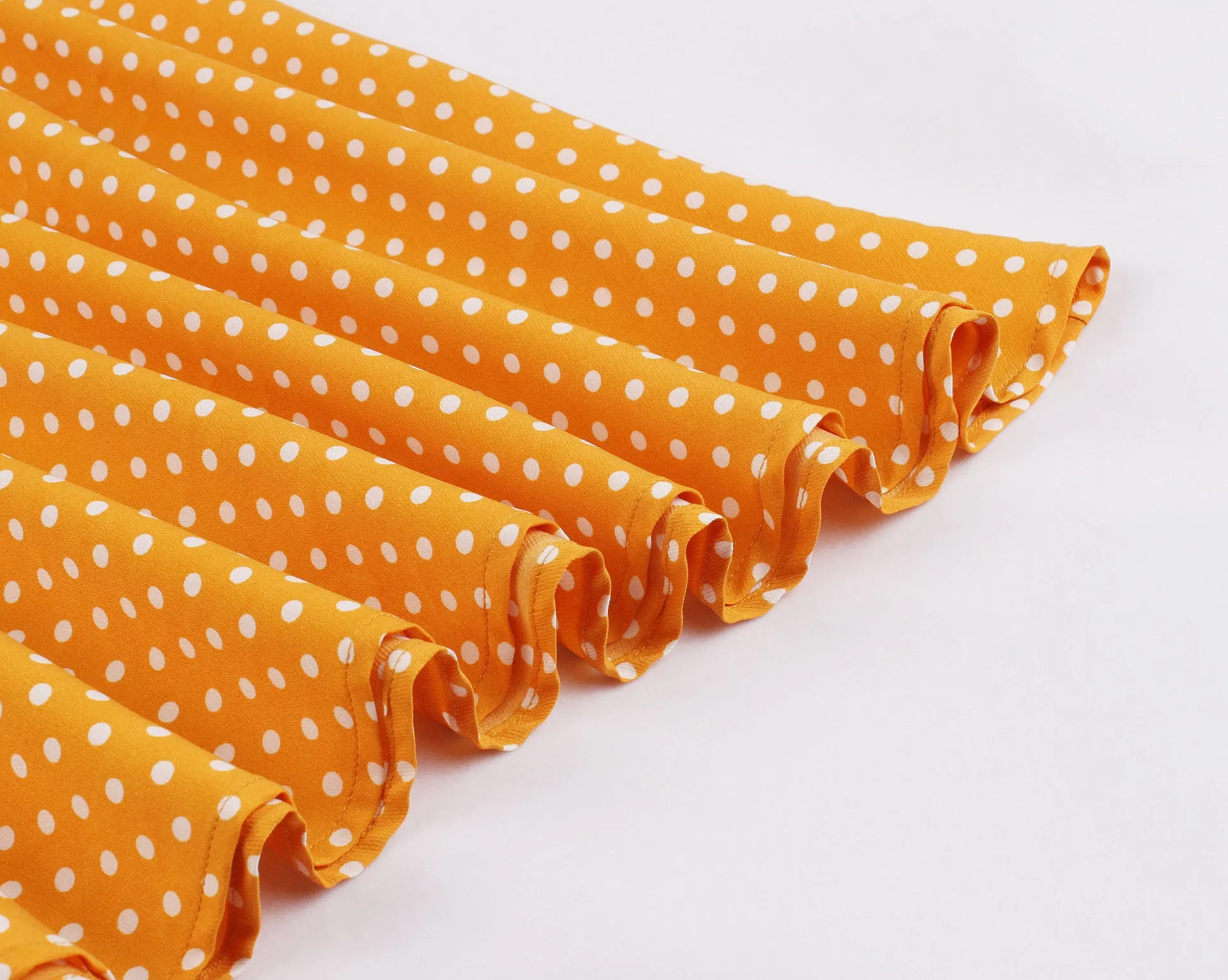 Women's Polka Dot Retro Vintage Style Cocktail Party Swing Dress