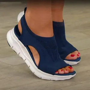 Women's wedge heel sandals summer orthopedic sports sandals