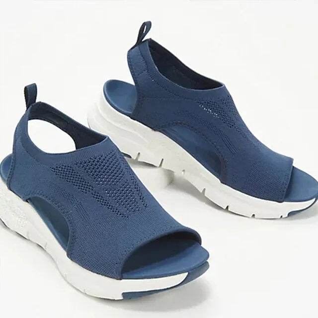 Women's wedge heel sandals summer orthopedic sports sandals