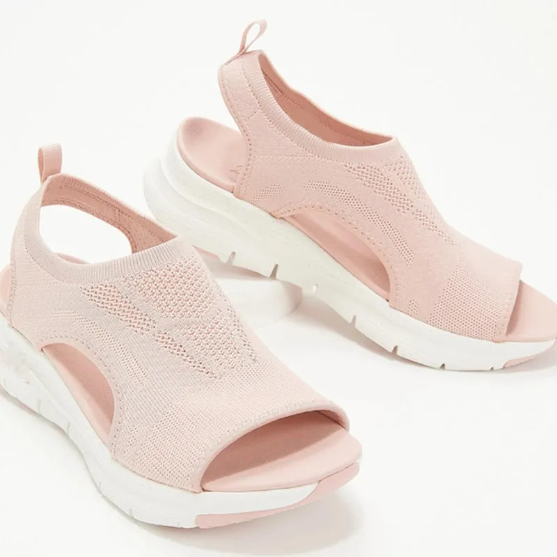Women's wedge heel sandals summer orthopedic sports sandals
