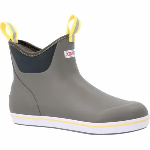 Xtratuf Men's S 6 Ankle Deck Boot Ankle Deck Boot Grey M